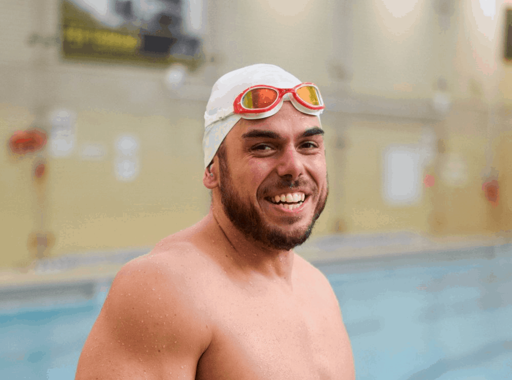 Ross Edgley completes the Great British Swim